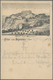 Ansichtskarten: Vorläufer: 1884, Gruss Vom Regenstein, Hotel Und Pension, Vorläuferkarte Mit Bahnpos - Unclassified