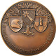 France, Médaille, Chambre De Commerce Et D'Industrie De Colmar, FDC, Bronze - Other & Unclassified