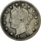 Monnaie, États-Unis, Liberty Nickel, 5 Cents, 1889, U.S. Mint, Philadelphie - 1883-1913: Liberty
