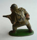 FIGURINE QUIRALU SOLDAT PARACUTISTE AU COMBAT - ALUMINIUM (2) - Quiralu