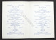 Collezionismo Menu Navi - LLOYD Triestino Mn. Australia - Pranzo 10 Luglio 1954 - Menú