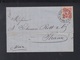 Dt. Reich Elsass Faltbrief 1875 Strassburg Nach Thann - Storia Postale