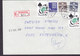 Denmark RED CROSS REFUGEE CAMP Registered Einschreiben Label RINGKØBING 1994 Cover Brief Swedish Embassy (2 Scans) - Briefe U. Dokumente