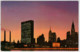 NEW  YORK  CITY    UNITED  NATIONS BUILDING  AT  NIGHT      2  SCAN (VIAGGIATA) - Altri Monumenti, Edifici
