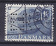 Denmark Perfin Perforé Lochung (E25) 'E.R.' ? København UPU Anniversary Weltpostverein 1949 Stamp (2 Scans) - Abarten Und Kuriositäten