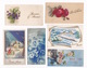 Lot De 17 Ravissantes Petites Cartes Illustrées Bonne Année, Années 1930-1950 - Nouvel An