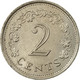 Monnaie, Malte, 2 Cents, 1972, British Royal Mint, TB+, Copper-nickel, KM:9 - Malta