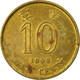 Monnaie, Hong Kong, Elizabeth II, 10 Cents, 1998, TB+, Brass Plated Steel, KM:66 - Hong Kong