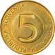 Monnaie, Slovénie, 5 Tolarjev, 1998, TTB+, Nickel-brass, KM:6 - Slovénie