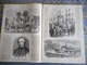 L ILLUSTRATION 26/06/1858 PARIS CHAMPS ELYSEES JARDIN VALREAS FREGATE ISLY PERSE DANS ALMEES BORDEAUX PONDICHERY VESINET - 1850 - 1899