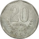 Monnaie, Costa Rica, 20 Colones, 1983, TTB, Stainless Steel, KM:216.1 - Costa Rica