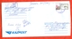 Kazakhstan 2001.AIDS. Envelope Passed The Mail.A Valuable Letter With A Wax Seal. - Kazakhstan