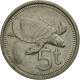 Monnaie, Papua New Guinea, 5 Toea, 1975, Hambourg, TTB, Copper-nickel, KM:3 - Papúa Nueva Guinea