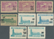 Algerien: RAILWAY PARCEL STAMPS: 1930's/1940's (ca.), Accumulation With 14 Different Railways Stamps - Cartas & Documentos