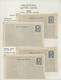 Delcampe - Argentinien - Ganzsachen: 1876/1952 Ca., Very Comprehensive And Detailed Collection With More Than 2 - Postal Stationery