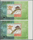 Australien: 1995/96, Big Lot IMPERFORATED Stamps For Investors Or Specialist Containing 4 Different - Cartas & Documentos