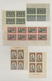 Canada: 1939/1967, Unmounted Mint Collection Of Apprx. 390 Different Plate Blocks, Neatly Organised - Nuevos