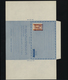 Dubai: 1964, Collection Of 21 Unused Airlettersheets, Mainly Unfolded, Designs "Boy Scouts" And "Dho - Dubai