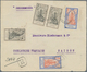 Französisch-Indien: 1914/1950, Mint And Used Collection On Stockpages, Also Incl. Apprx. 27 Covers/f - Otros & Sin Clasificación