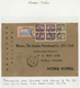 Französisch-Indochina: 1897/1966, Interesting Collection Of 31 Letter And Cards, Partly Ppc Of Frenc - Neufs