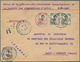 Delcampe - Französisch-Indochina: 1898/1953: Very Fine Lot Of 22 Envelopes, Used Picture Postcards And Postal S - Neufs