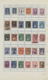 Hawaii: 1860/1899 (ca.), Mint And Used Assortment/collection Of Apprx. 85 Stamps On Leaves, Some Val - Hawai