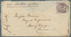 Hongkong - Besonderheiten: 1858/1948: Incoming Mail, Covers/stationery/ppc (12) Inc. 1858 Soldiers L - Autres & Non Classés