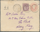 Hongkong - Besonderheiten: 1858/1948: Incoming Mail, Covers/stationery/ppc (12) Inc. 1858 Soldiers L - Otros & Sin Clasificación