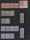 Indien: 1855-1946 British India: Collection And Duplication Of Some Hundred Stamps MINT, Housed On S - 1852 Provincia De Sind