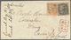 Delcampe - Indien: 1859/1960: Very Fine Lot Of 57 Envelopes, Picture Postcards And Postal Stationeries Includin - 1852 District De Scinde