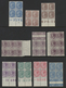 Indien: 1865-76 Collection Of 14 Queen Victoria East India Blocks Of Four And 2 Blocks Of Six (8p.), - 1852 District De Scinde