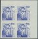 Indien: 2008/2009 (ca.), Definitives "Famous Persons", Lot Of Eight Imperforate Blocks Of Four, Unmo - 1852 District De Scinde