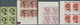 Indien: 2008/2009 (ca.), Definitives "Famous Persons", Lot Of Eight Imperforate Blocks Of Four, Unmo - 1852 District De Scinde