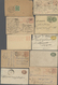 Delcampe - Indien - Feudalstaaten: HYDERABAD 1870's-1930's Ca.: More Than 50 Covers, Postcards And Postal Stati - Otros & Sin Clasificación