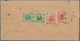 Indien - Feudalstaaten: JAIPUR 1904-28 'Chariot Of The Sun': Five Covers And Two Postal Stationery E - Otros & Sin Clasificación