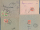 Iran: 1910-20 Ca., 13 Covers Franked With Coat-of-arms Issue, Different Postmarks And Destinations, - Iran