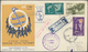 Delcampe - Israel: 1949/1970 (ca.), SHIP MAIL/NAVAL SLOGAN POSTMARKS/PAQUEBOT/CACHETED ENVELOPES/PICTORIAL STAT - Lettres & Documents