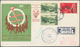 Delcampe - Israel: 1949/1970 (ca.), SHIP MAIL/NAVAL SLOGAN POSTMARKS/PAQUEBOT/CACHETED ENVELOPES/PICTORIAL STAT - Cartas & Documentos