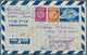 Delcampe - Israel: 1951/1990 (ca.), AEROGRAMMES: Accumulation With About 650 Commercially Used Aerogrammes With - Lettres & Documents