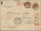 Japan: 1876/1914, Covers (11 Inc. Registered X4) Mostly To Italy Inc. From "Institute For Infectiono - Usados