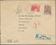 Japan: 1930/65, Covers (28), Used Stationery/FDC (2) And On Piece (2) With Postmarks Of Imperial Hot - Usados