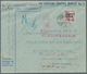 Delcampe - Japanische Besetzung WK II: 1942/45, Covers/stationery (70+) Plus Some MNH Units Of Due Stamps Navy - Lettres & Documents