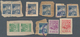 Japanische Besetzung  WK II - Malaya: Japanese Stamps Used In Malaya, 1942/45: 30 Copies Inc. On Pie - Malasia (1964-...)
