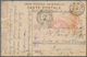 Lagerpost Tsingtau: Narashino, 1915/19, Eight Items: Money Letter Envelope Insured For Y.5.54 Send B - China (oficinas)