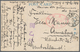 Delcampe - Lagerpost Tsingtau: Narashino, 1915/19, Nine Items: Money Letter Envelope Insured For 100 Y. Send By - Chine (bureaux)