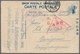 Lagerpost Tsingtau: Marugame, 1916, Ppc (4), Inc. Intercamp Card Inbound From Kurume With X-mas Gree - China (oficinas)