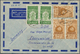 Jemen: 1935/80 (ca.), Lot Of 51 Comercial Covers, Many Airmails, Some Interesting Cancellations, Mos - Yémen