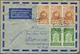 Delcampe - Jemen: 1935/80 (ca.), Lot Of 51 Comercial Covers, Many Airmails, Some Interesting Cancellations, Mos - Yémen