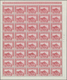 Jemen: 1951/1954, Accumulation With Half And Complete Sheets Incl. 280 X 1951 Definitives 20b. Pink - Yémen