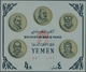 Jemen: 1962/1970, Comprehensive U/m Stock Of Souvenir Sheets Exclusively, Housed In Three Binders, W - Yémen